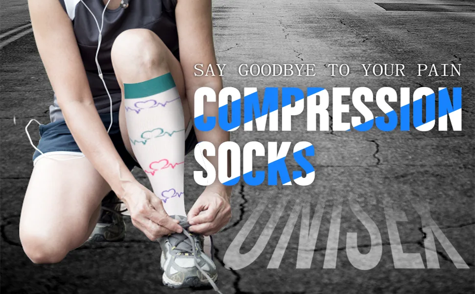 5 Pairs Copper Compression Socks for Women & Men Circulation 20-30mmHg - Best Support for Running Athletics Nursing Travel 01 Green/White/Blue/Sheep Small-Medium - Nurses Compression Socks