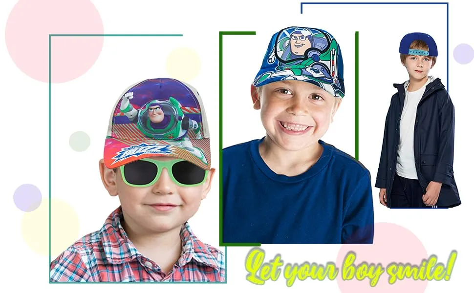 Disney Pixar Boys Toy Story 4 Buzz Lightyear Baseball Cap Blue - product information 3
