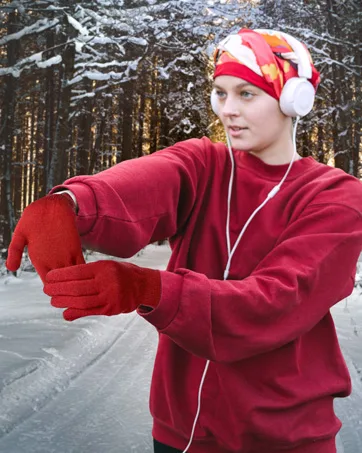 Evridwear Men Women Merino Wool String Knit Liner Warm Gloves 4 Sizes and Colors X-Large Black - winter running gloves