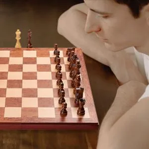 Chess Set 15" Wooden Board Game - Wood Sets with 2 Storage Bags and 2 Extra Queens - Gifts Box for Men Dad - think