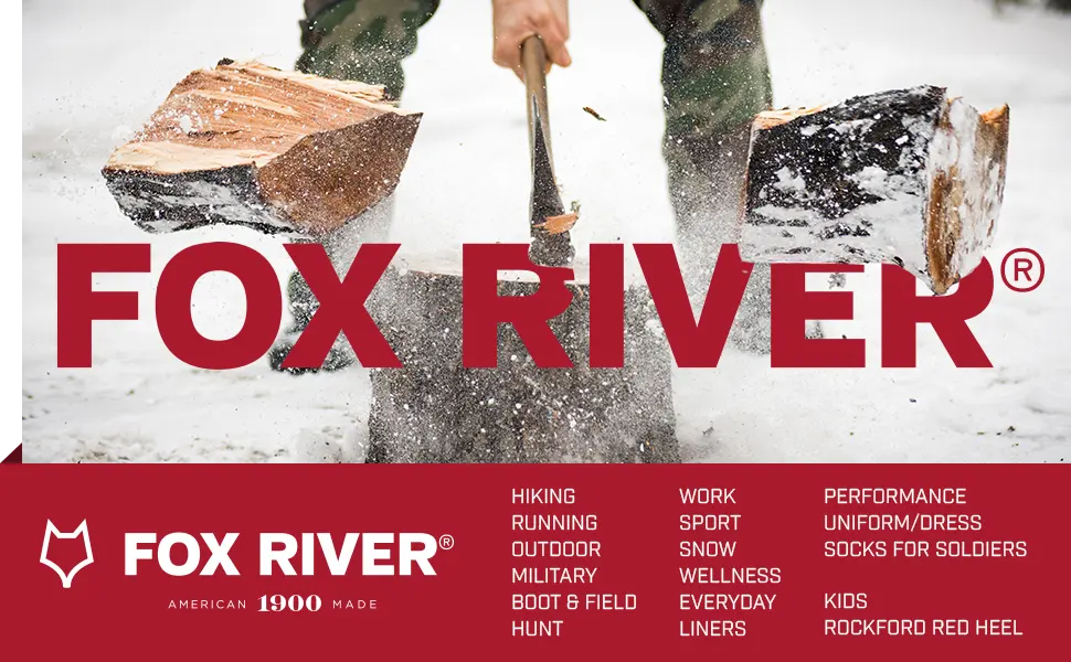 FoxRiver womens Wick Dry Outlander Heavyweight Boot & Field Mid-calf Socks Blue Medium - Fox River 7586_1