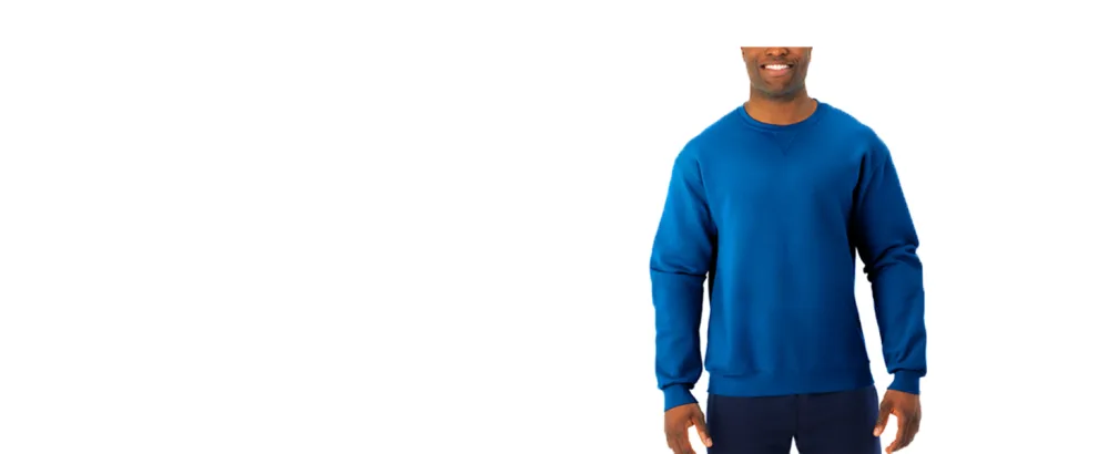 Fruit of the Loom Men's Sofspun Fleece Sweatshirt X-Large Sweatshirt - Cardinal - Sofspun Fleece