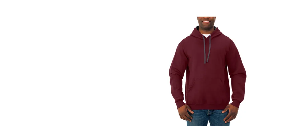 Fruit of the Loom Men's Sofspun Fleece Sweatshirt X-Large Sweatshirt - Cardinal - Sofspun Fleece