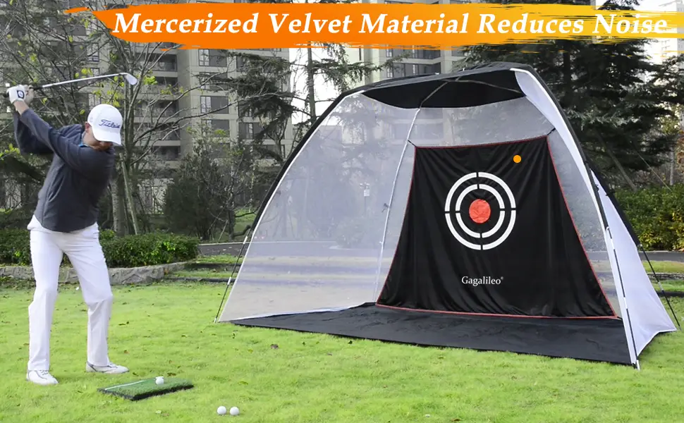 Golf Net,Golf Net Backyard Driving,Golf Driving Range,Golf Swing Net,Heavy Duty Golf Practice Net,Golf Practice Hitting Net,Quick Setup Golf Net with Target Cloth and Carry Bag(Style Optional) Target Cloth for 12x7x6FT Golf Nets - golf hitting target