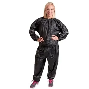 GoFit Unisex Thermal Sweat Suit - for Training, Weight Loss, and Exercise Large-X-Large - trigger point release