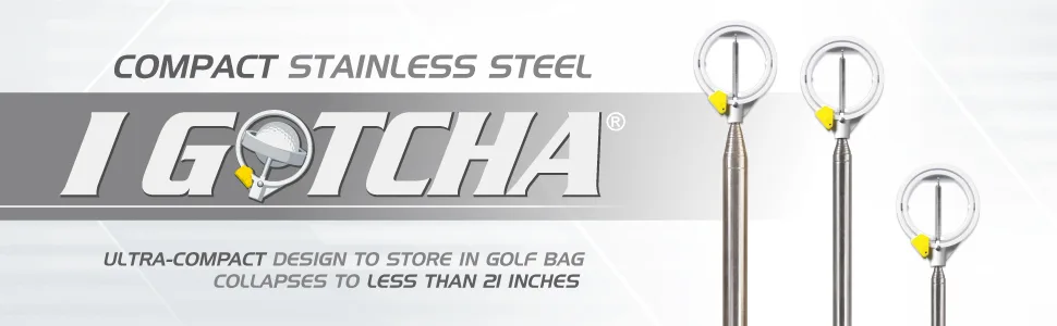IGOTCHA Golf Ball Retriever 10' Retriever - iGotcha banner