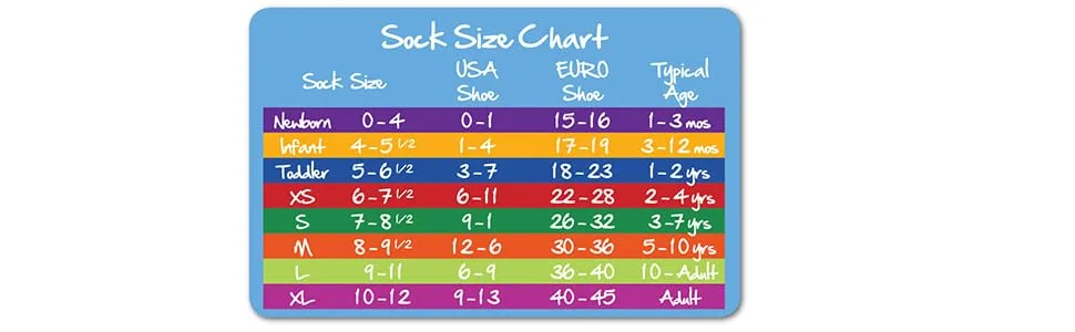 Jefferies Socks Boys' Girls Unisex Stripe Assorted Knee High Tube Socks 4 Pack Medium Rainbow Assorted - jefferies socks size chart kids