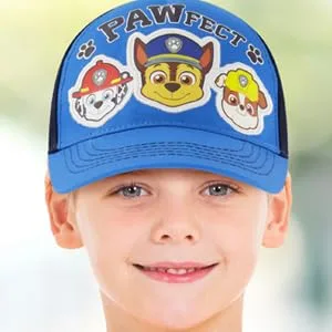 Nickelodeon boys Nickelodeon Toddler Hat for Boys Ages 2-7, Paw Patrol Kids Baseball Cap 4-7 Years Blue - Nickelodeon Paw Patrol Boys Baseball Cap, Age 4-7