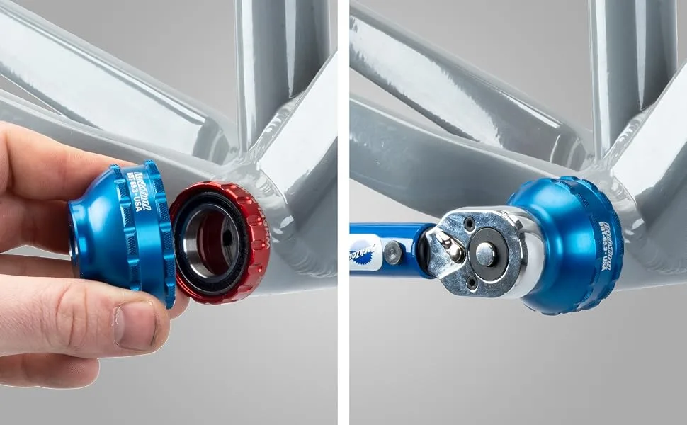 Park Tool BBT-69.4 16-Notch Bottom Bracket/Lockring Tool  Fits Shimano, SRAM, Chris King, Campagnolo, etc. - Park Tool threaded bottom bracket cup shell external removal install