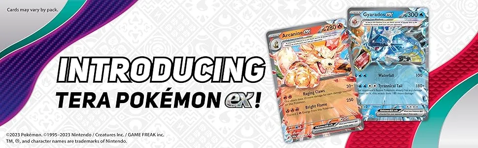 Pokmon TCG: Scarlet & Violet Booster Bundle - Introducing Tera Pokémon ex!