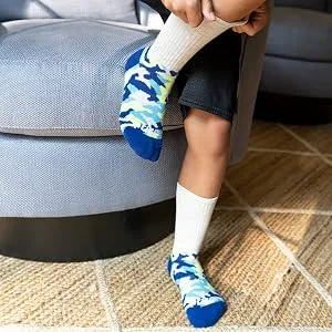 Prince Boys' Crew Length Athletic Socks with Cushion for Active Kids (6 Pair Pack) Large Black - product information 7