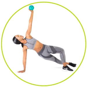 ProsourceFit Weighted Toning Exercise Balls for Pilates Yellow 5lb - small, pilates weighted hand balls, body