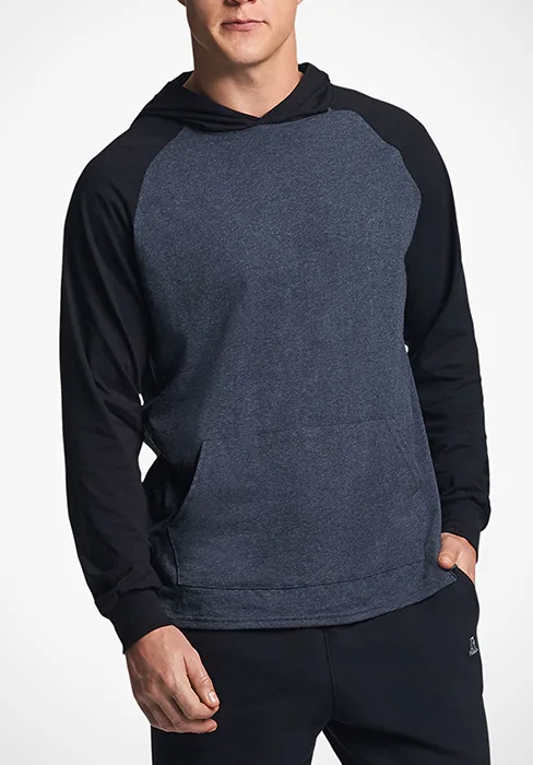 Russell Athletic Men's Cotton Performance Long Sleeve T-Shirt T-Shirt Large White - hoodie