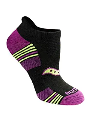 Saucony Women's Performance Heel Tab Athletic Socks (8 & 16 Pairs) Shoe Size: 5-10 Grey Assorted (8 Pairs) - Women