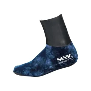 SEAC Anatomic, Neoprene Socks Large 3.5 Mm - seac neoprene socks, seac anatomic, seac seal skin, neoprene socks for diving, seac scuba diving