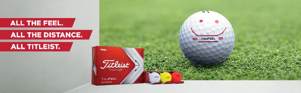 Titleist TruFeel Golf Balls White - Titleist TruFeel Golf Ball