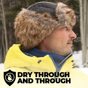 Winter Trapper Hat - Russian Ushanka Trooper Aviator Hats for Men & Women - Snow Eskimo Hat with Ear Flaps for Cold Weather Without Mask - Trapper hat