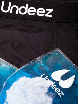 Undeez Vasectomy Jockstrap Underwear - With 2-Custom Fit Ice Packs and Snug Jockstrap For Testicular Support & Pain Relief X-Large - Vasectomy Ice Pack Gift