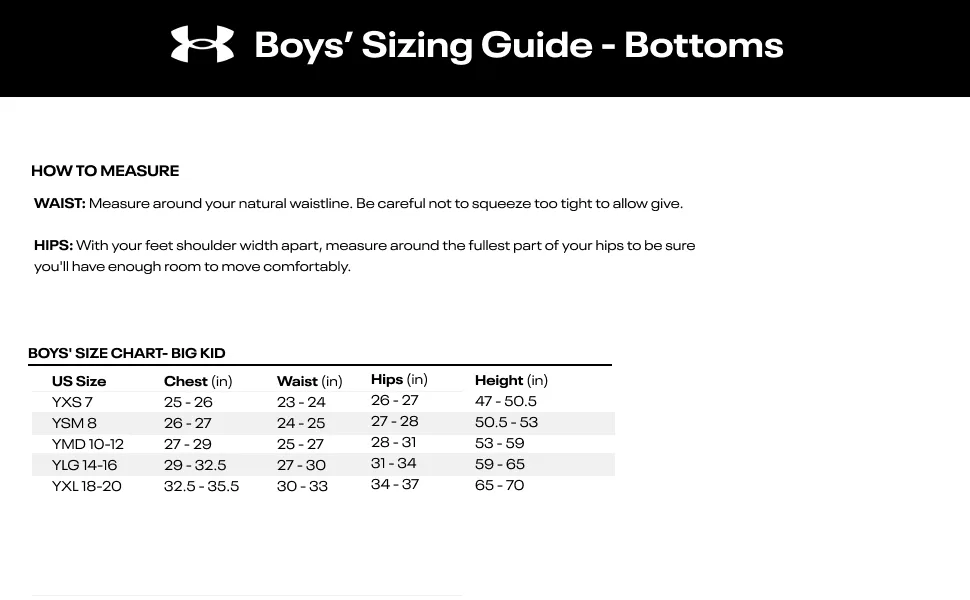 Under Armour Boys' Prototype 2.0 Shorts Black (001)/Mod Gray Large - Boys Size Guide - Bottoms - Big Kid