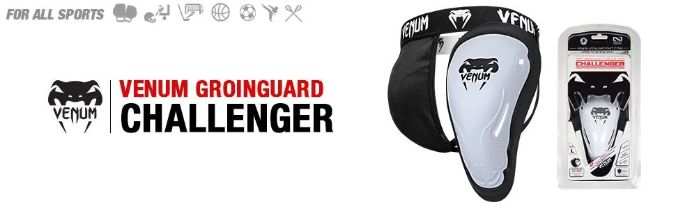 Venum "Challenger Groinguard and Support Large Black - product information 1