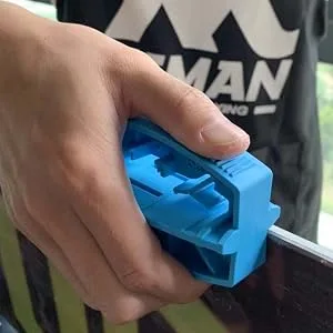 XCMAN Complete Ski Snowboard Side Edge Sharpener Care Tuner Kit with Gummy Stone,PTEX Base Repair Candle - XCMAN Ski Snowboard Complete Edge Care Kit