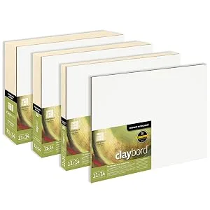 Ampersand Claybord Smooth Box Kit 5X7 - Claybord