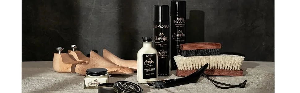 Saphir Medaille d'Or Renovator  All-Purpose Leather Shoe Cleaner & Conditioner Mink-oil - banner