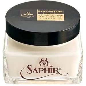 Saphir Medaille d'Or Renovator  All-Purpose Leather Shoe Cleaner & Conditioner Mink-oil - eraser