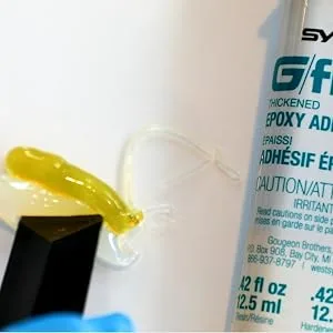 West System G/Flex Epoxy (2-4oz) UNITS - 655-1 G/flex Thickened Epoxy Adhesive syringe