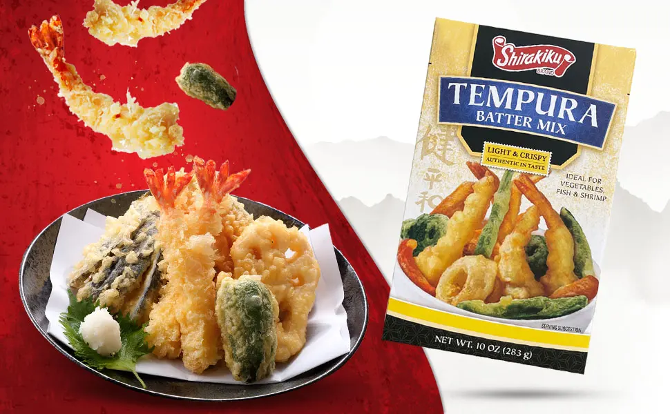 Shirakiku Tempura Batter Mix 10oz - Pack of 2 - Tempura