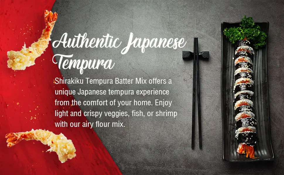 Shirakiku Tempura Batter Mix 10oz - Pack of 2 - Tempura