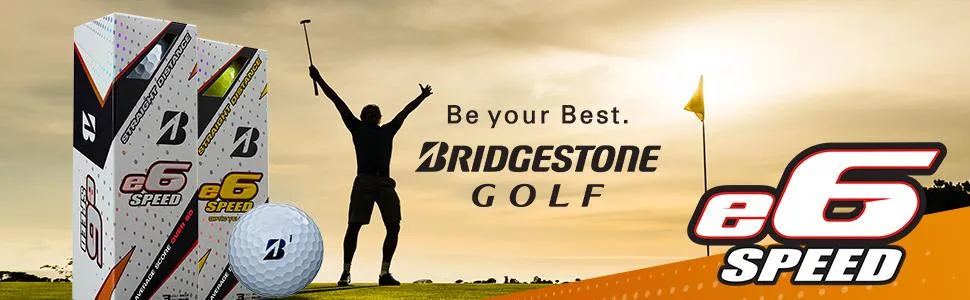 Bridgestone E6 Speed Golf Balls (One Dozen) - product information 1