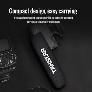 SGC-600 On-Camera Condenser Interview Microphone 3.5mm Plug with Windscreen Cold Shoe Mount Compatible with Canon Nikon Sony DSLR Cameras Camcorders - product information 9