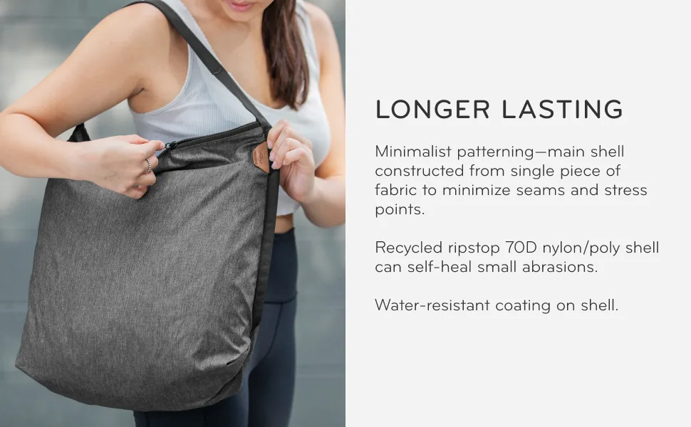 Peak Design Packable Shopping Tote Bag Raw - Packable Tote