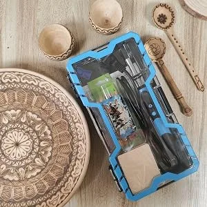 72 pcs Wood Burning Kit Professional Pyrography Wood Burning Tool , Wood Burner Kit with Accessories for Embossing Carving DIY Adults Crafts Beginners - wood burner