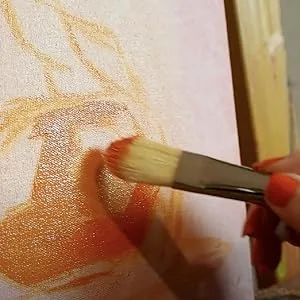Silver Brush Limited 1003 Grand Prix Filbert Brush for Oil Paintings, Size 10, Long Handle Filbert Size - 10 - Module 3