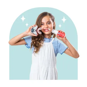 AutoBrush Kids Fluoride Foaming Toothpaste Strawberry Flavor, Foam Toothpaste for Electric or U-Shaped Toothbrush, SLS-Free, Travel Friendly (3 Pack) Fluoride 3 Pack - AutoBrush: Rinse