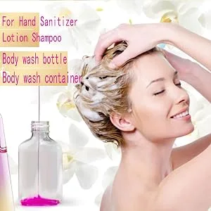 Foochy 60 Pack Clear Hand Sanitizer Bottles Empty Plastic Refillable Flip-Top Bottles for Hand Sanitizer Shampoo Lotion,etc - BPA/Parabens Free, 60ml/2oz - product information 4