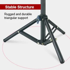 LINCO Lincostore Zenith 30 Inch Mini Light Stand Set of Two Photography Back Light Stands for Relfectors, Softboxes, Lights, Umbrellas, Backgrounds - 8802-AM205-3