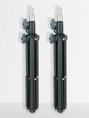 LINCO Lincostore Zenith 30 Inch Mini Light Stand Set of Two Photography Back Light Stands for Relfectors, Softboxes, Lights, Umbrellas, Backgrounds - 8802-AM205-8
