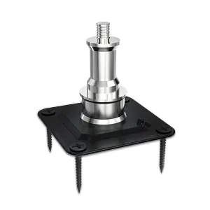 LimoStudio 4-Pack Wall and Ceiling Mount with 5/8 Stud and 1/4" Thread with Screws for Photo Studio and Video Shooting, AGG3212 4PACK - product information 3