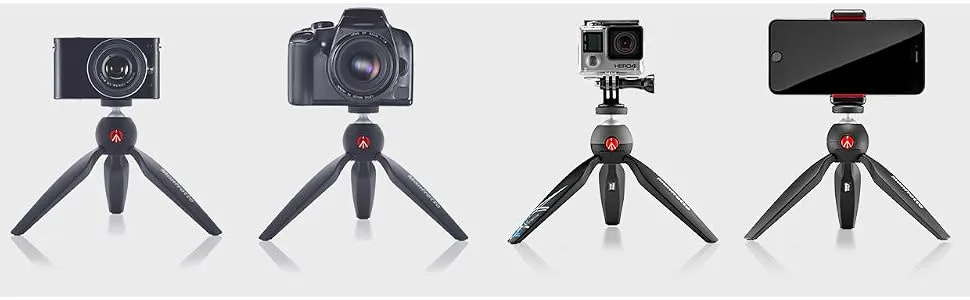 Manfrotto MTPIXI-WH PIXI Mini Tripod (White) - product information 5