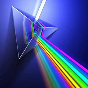 4 Pack K9 Optical Crystal Photography Prism Set, Include 55mm Crystal Ball, 50mm Crystal Cube, 50mm Triangular Prism, 60mm Optical Pyramid with Gift Box& Wipe Cloth for Teaching, Playing, Photography - product information 3