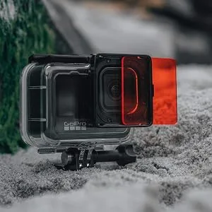 SANDMARC Aqua Dive Filter for GoPro Hero 11, Mini, 10 & 9 Black (Protective Housing) - Red, Magenta and Yellow Filter Pack - Diving, Scuba & Snorkel Accessories - GoPro HERO10 Filter