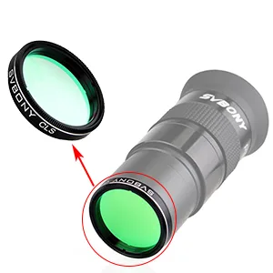 SVBONY Telescope Filter 1.25 inches CLS Filter City Light Pollution Reduction Filter Broadband Filter Suitable for Deep Sky Visual Astronomical Photography - product information 3
