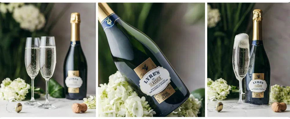 Lyre's Classico Grande - Non Alcoholic Spirits | Sparkling Wine Style | Premium | 25.4 Fl Oz - Lyre