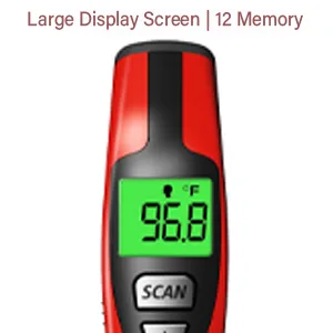 Advocate Touchless Speaking Thermometer for Adults, Kids & Babies  Digital Infrared Thermometer  Accurate Handheld IR Laser Instant Read Fever Thermometer - 300:300 Large Display Screen