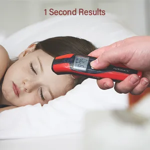 Advocate Touchless Speaking Thermometer for Adults, Kids & Babies  Digital Infrared Thermometer  Accurate Handheld IR Laser Instant Read Fever Thermometer - 300:300 One Second Result