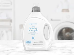 Amazon Basics Concentrated Liquid Laundry Detergent, Free & Clear, 110 loads, 82.5 Fl Oz (Previously Solimo) Free Clear - product information 2