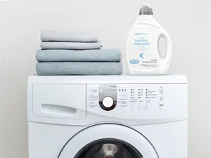 Amazon Basics Concentrated Liquid Laundry Detergent, Free & Clear, 110 loads, 82.5 Fl Oz (Previously Solimo) Free Clear - product information 3
